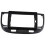 Para Kia Rio2 Rio 2 2005-2011 Kit de Acabamento do Painel Frontal de 9 polegadas (Preto) 2