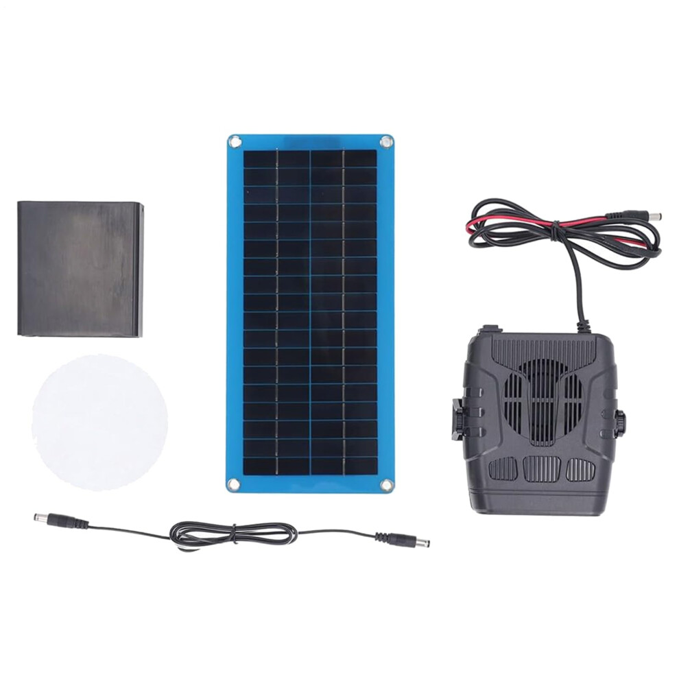 30W Solar Car Heater With Battery Backup For Vehicles And Outdoor Use, Weatherresistant Design 9070919355516