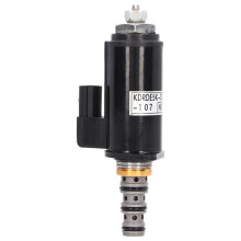 Hydraulic Pump Control Valve for Excavators, Sturdy and Durable Stainless Steel Construction, Replace Part Number YB35V00005F1 KDRDE5K31-30C50-107,