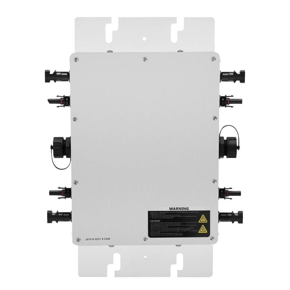 1200W Solar Micro Inverter Grid Tie Ip65 Waterproof Mppt Lcd Display For 30V 36V Panels 110V 9070919360589