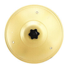 High Volume Car Crash Cymbal with Adjustable Bracket, Gold, Clear Sound