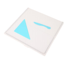 320x320mm Folding Scoring Board with Triangular Tool for Crafts