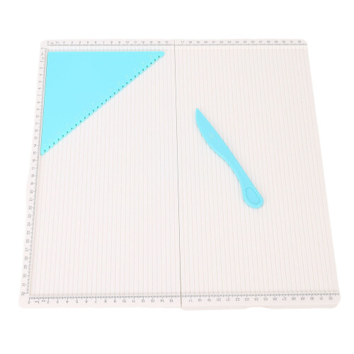 320x320mm Folding Scoring Board with Triangular Tool for Crafts 2
