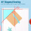 320x320mm Folding Scoring Board with Triangular Tool for Crafts 8