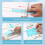 320x320mm Folding Scoring Board with Triangular Tool for Crafts 5