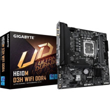 Motherboard - GIGABYTE - H610M D3H WIFI DDR4 - Micro-ATX Format - Intel H610 Chipset - WiFi & DDR4
