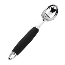 Ergonomic Zinc Alloy Ice Cream Scoop with Comfortable Handle, Lightweight Dessert Spoon for Home