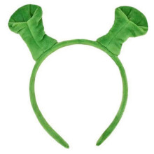 1 Stück Green Ears Stirnband für Kinder, Spaß, Halloween-Cosplay-Kostüm-Accessoire für Festivals, Partys und