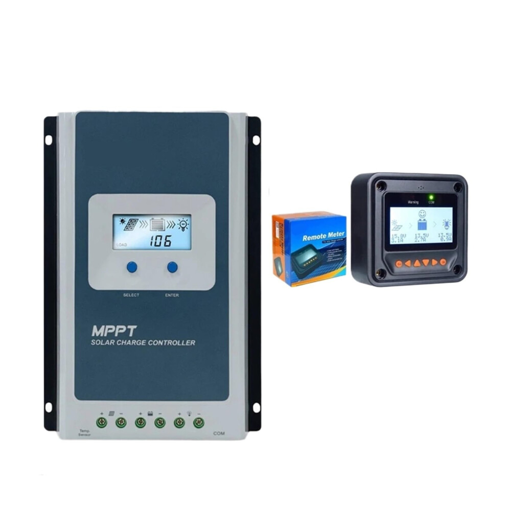 40A Mppt Solar Charge Controller 12V 24V With Lcd And Remote Meter For Offgrid Battery Protection 9070919363849