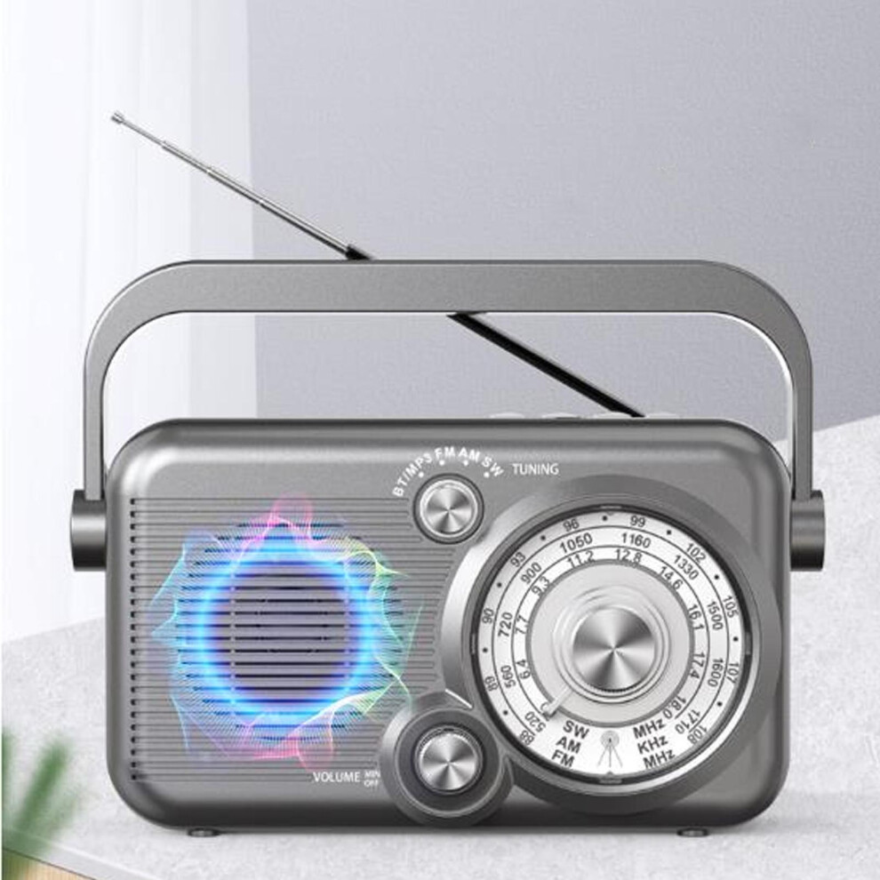 Retro Bluetooth Am Fm Sw Radio 234X176x87mm 1200Mah 9301383159837