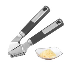 Garlic Press Heavy Duty Stainless Steel Crusher Easy Clean Mincer for Garlic and Ginger