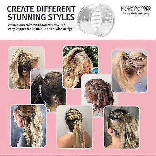 Mini Pony Clip-High Ponytail Holder for Volume & Lift-Ευέλικτο για όλους τους τύπους μαλλι 1
