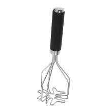 Stainless Steel Potato Masher with Heat Resistant Design and Ergonomic Grip Handle, Easy to Clean