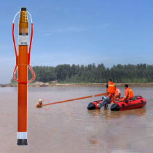 Pool Rescue Pole with Swimming Safety Hook, Telescopic Adjustable Design, Luminous Reflective Strips