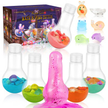 Kids Bath Bombs with Surprise Toys Inside, 6 Pack Organic Gift Set for Birthday or Christmas