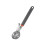 Stainless Steel Ice Cream Scoop with Ergonomic Silicone Handle, Press Type Multi Functional Spoon 1
