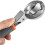 Stainless Steel Ice Cream Scoop with Ergonomic Silicone Handle, Press Type Multi Functional Spoon 2