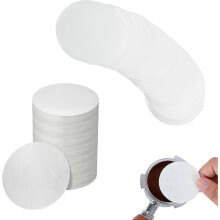 500PCS Coffee Filter,58mm Round Coffee Filters,White Unbleached Espresso Paper Filter,Portable Coffee Filter Paper for Coffee Machines and Espress