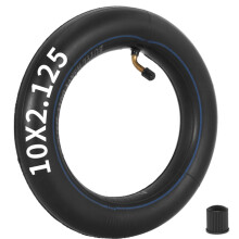 10x2 Electric Scooter Inner Tube with Bent Valve Stem, Wide Tire Compatibility, Shock Absorption