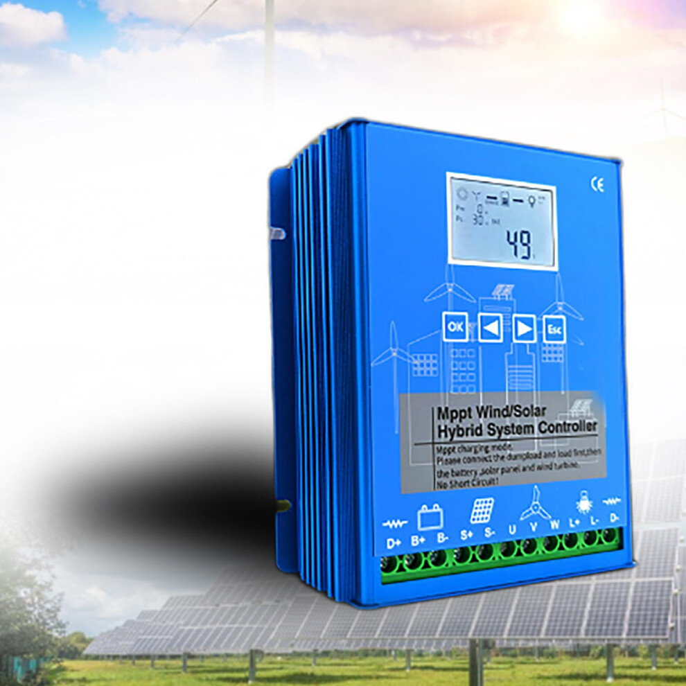 Hybrid Solar Wind Charge Controller 13000W For 24V Street Lights, Offgrid Ecofriendly Power Management 9070919365065