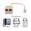 RJ11 Phone Line Splitter 2-Way Connector Επέκταση μονής υποδοχής σε δύο τηλέφωνα για οικια 3