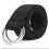 Unisex Canvas Belt: Ρυθμιζόμενη διπλή πόρπη D-Ring για Casual & Work Wear 1