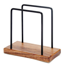 Wrought Iron Napkin Holder and Vertical Paper Towel Holder for Kitchen Restaurant Dining Table