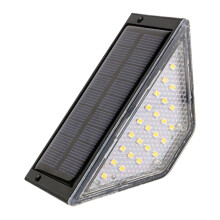 Solar Fence Lights Outdoor Waterproof IP65 LED, Energy Saving Auto On/Off for Stairs Deck Patio