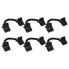 6pcs Above Ground Pool Cover Clips Solar Cover Attachment with Wind Guard Protection
