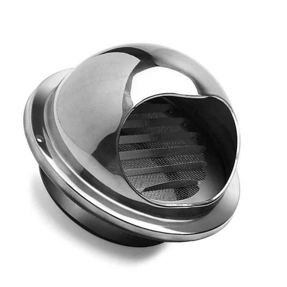 Stainless Steel Air Vent Cover 304 Weatherproof For Kitchen Range Hood Exhaust Pipe 70Mm 9455672358255