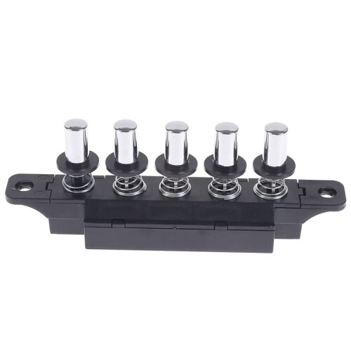 FivePosition Range Hood Switch with Touch Control, Silver Kitchen Hood Replacement Button