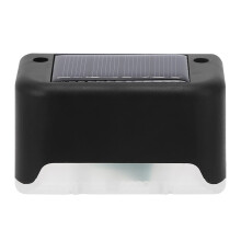 4PCS Solar Wall Lights Outdoor Waterproof LED with Builtin Battery for Garden Fence and Stairs