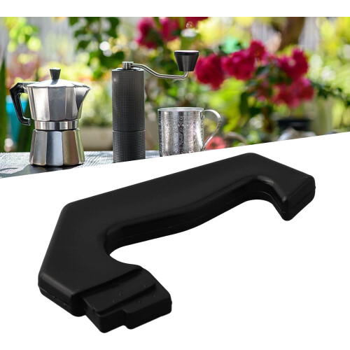 Moka Pot Handle Replacement for 3 Cup Espresso Maker, Plastic, Easy Installation, Ergonomic Grip 2