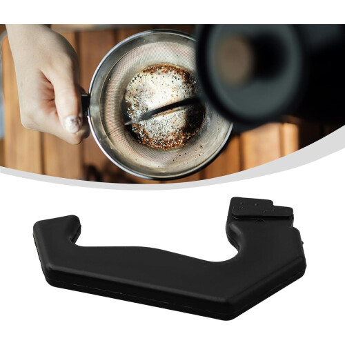 Moka Pot Handle Replacement for 3 Cup Espresso Maker, Plastic, Easy Installation, Ergonomic Grip 1