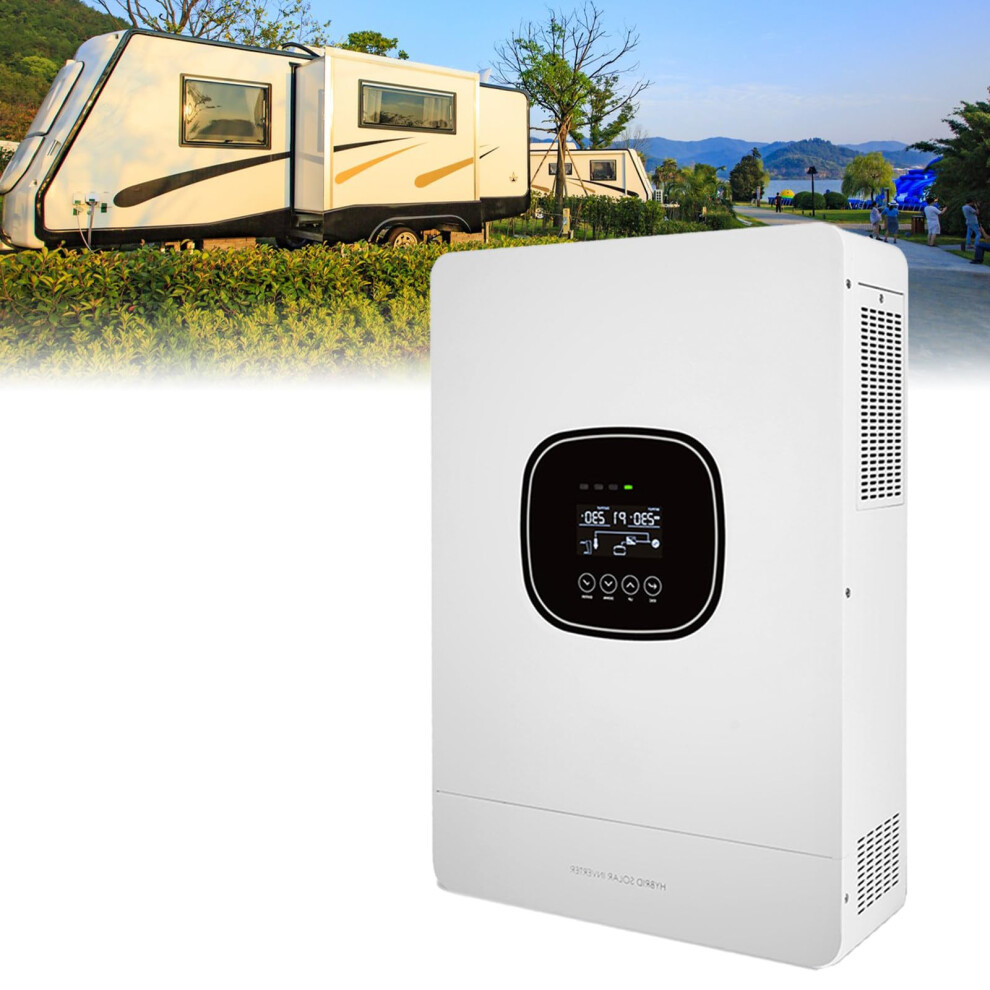 48V Solar Hybrid Inverter 6000W Mppt Pure Sine Wave Off Grid With Ups And Bms For Home Backup 9070919366338