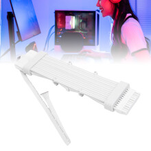 ARBG PC Power Supply Extension Cable, 120LEDs, White, 9.6W