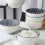 Ceramic Rice Bowl Set with Underglaze Relief, Small MultiPurpose Serving Bowls for Kitchen 4