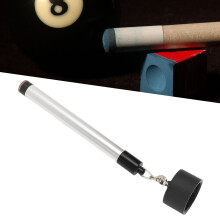 Kreidehalter für Pool-Queue, rund, aus Aluminium/Kunststoff