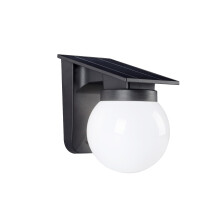Solar Wall Lights Outdoor 1 Pack, IP65 Waterproof LED with 3 Modes, Bright Solar Powered Lighting for Garden, Fence, Patio, Front Door