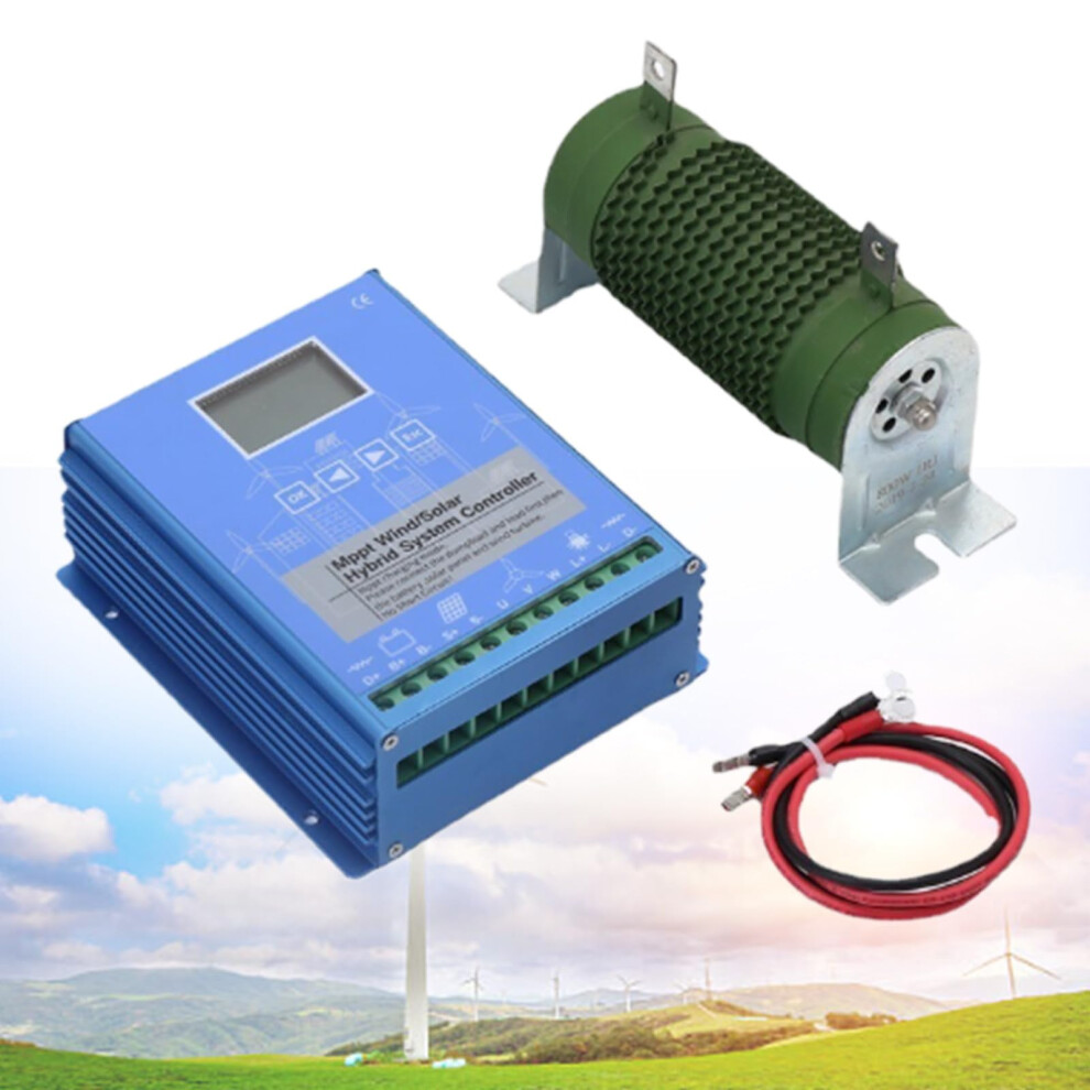10,000W Hybrid Solar Wind Charge Controller 12V Off Grid Efficient Battery Management Durable Design 9070919366857