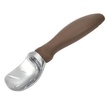 Ice Cream Scoop with Bottle Opener, Heavy Duty 2 in 1 Fruit Baller, Ergonomic PP Handle