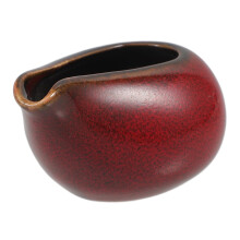 Ceramic Creamer Pitcher with Creative Spout Design for Coffee, Syrup, Sauce and Restaurant Use