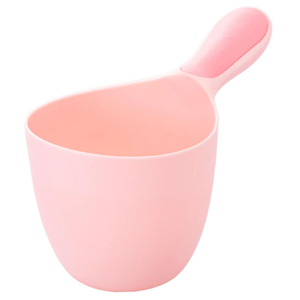 Long Handle Plastic Water Scoop Bath Ladle for Baby Washing Kitchen and Garden MultiPurpose