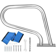 304 Stainless Steel Pool Handrail with NonSlip Grip for Safe Easy Entry and Exit, 32x23 in