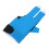 Linke Hand 3-Finger-Nylon-Pool-Handschuh, elastisch, blau 14