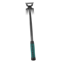 Durable Steel Hand Weeder with Ergonomic Grip for Easy Weed Removal in Garden Lawn Parks