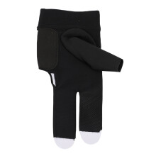 Linke Hand Poolhandschuh 3-Finger Nylon schwarz