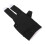 Linke Hand Poolhandschuh 3-Finger Nylon schwarz 12