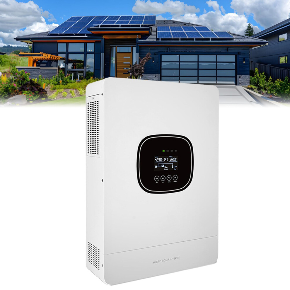 6000W 48V Pure Sine Wave Hybrid Solar Inverter With Mppt And Bms For Off Grid Ups 9070919367243