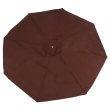 Patio Umbrella Replacement Canopy Sunproof Rainproof Durable Polyester Outdoor Cover for Garden